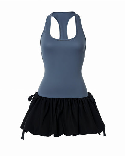 NEW Tank Top Bubble Hem Mini Dress